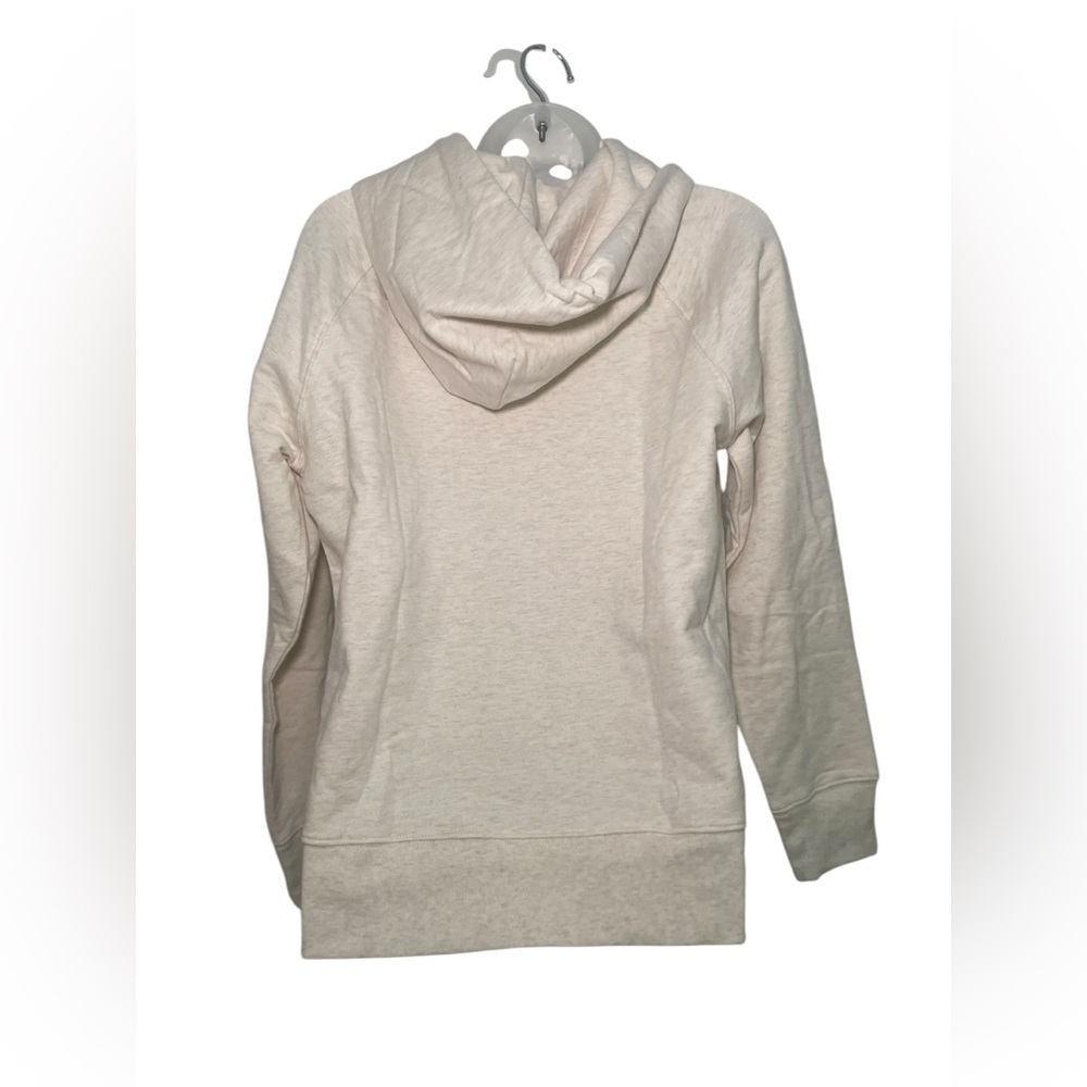 Gap New Logo Zip Hoodie Cream Medium - Picture 5 of 6